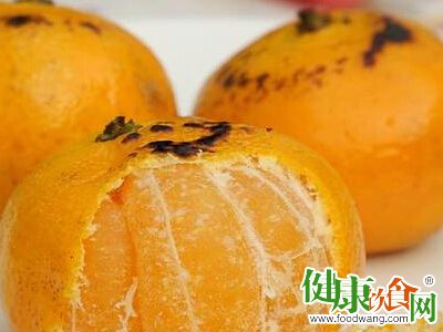 烤橘子治疗小儿咳嗽
